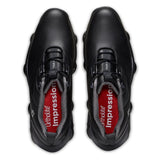 Black Charcoal Red