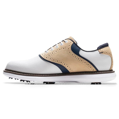 White/Tan/Navy