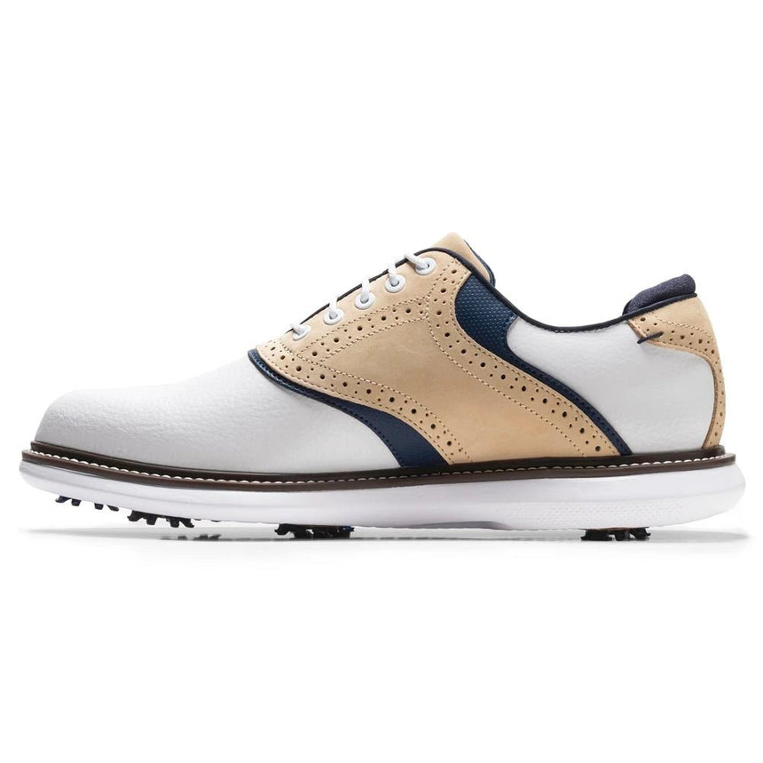 White/Tan/Navy