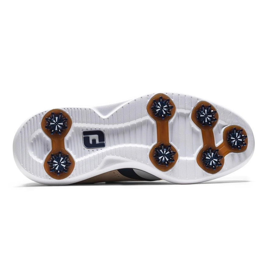 White/Tan/Navy