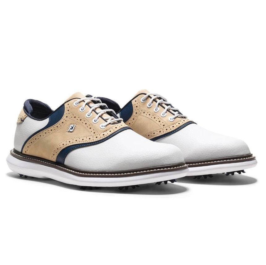 White/Tan/Navy