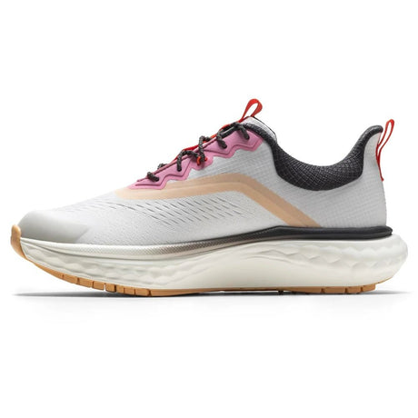 Lucent White/Hot Coral/Asphalt