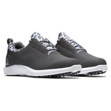 Dark Gray Multi White