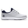Gray Navy White