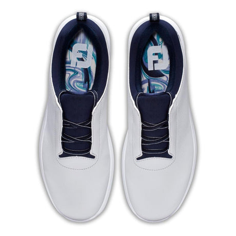 Gray Navy White