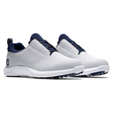 Gray Navy White