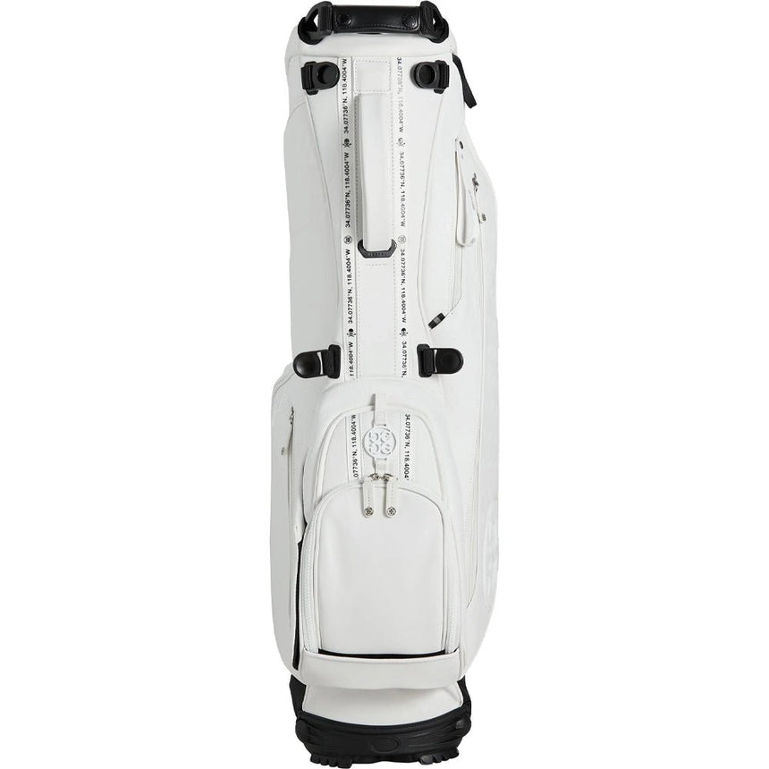G/Fore Embossed Skull & Tees Daytona Stand Bag -  Snow