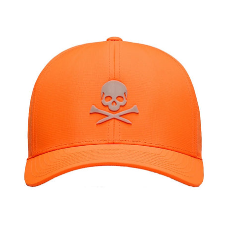 G/Fore Skull & Tees Low Profile Golf Hat - Shocking Orange
