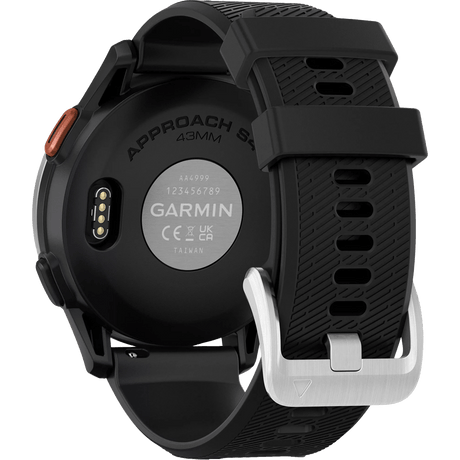 Garmin Approach S44 Watch - Silver/Black