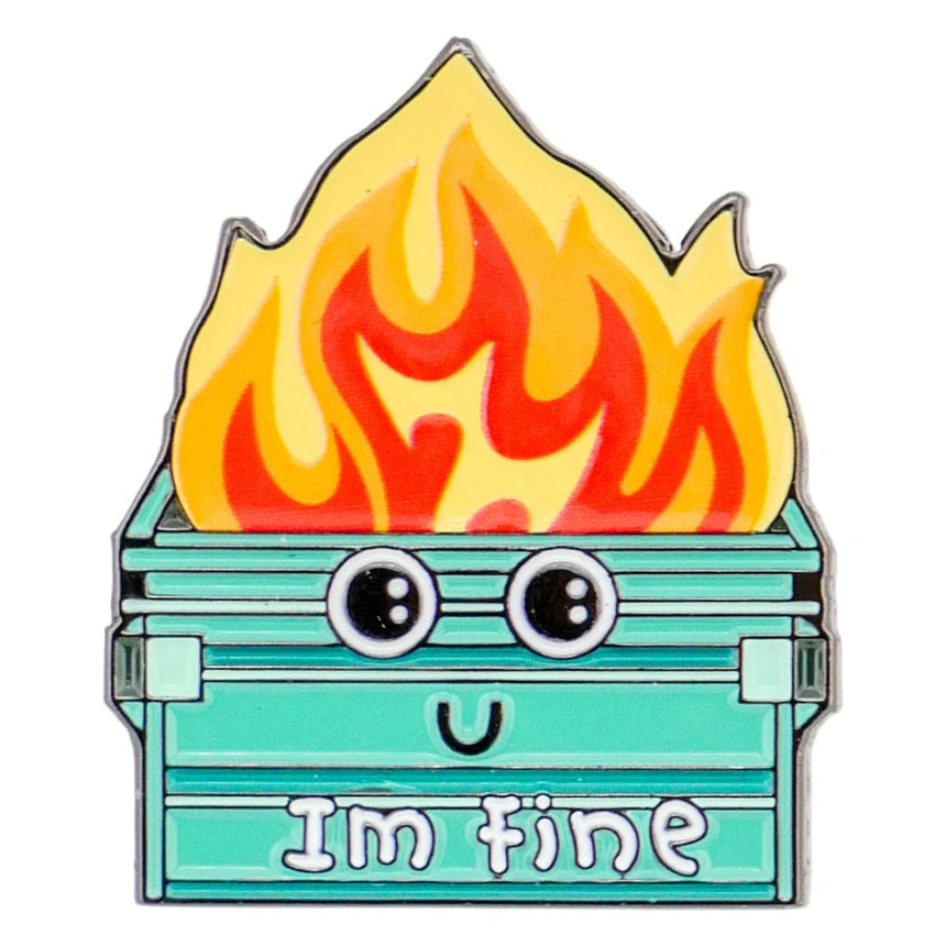 Logie Joe's Dumpster Fire Golf Ball Marker