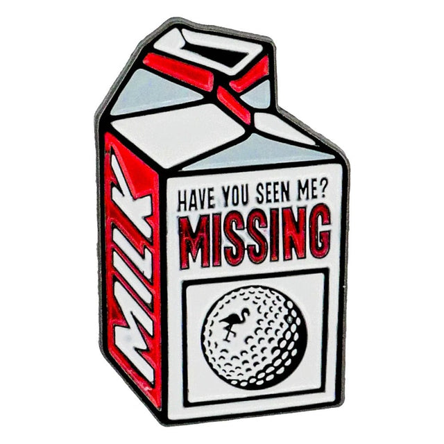 Logie Joe's Milk Carton Golf Ball Marker