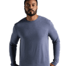 Municipal Armband SuperBlend Long-Sleeve Tee - Navy