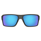 Oakley Double Edge Sunglasses - Grey Smoke/Prizm Sapphire Polarized