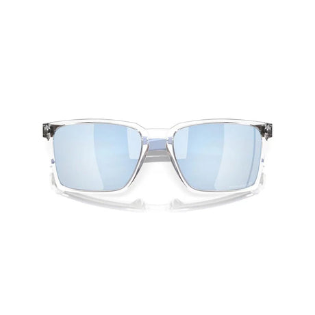 Oakley Exchange Sun Sunglasses - Polished Clear/Prizm Sapphire Polarized