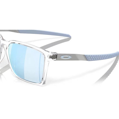 Oakley Exchange Sun Sunglasses - Polished Clear/Prizm Sapphire Polarized