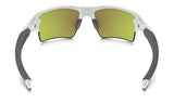 Oakley Flak 2.0 XL Sunglasses - Polished White/Fire Iridium