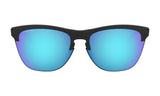 Oakley Frogskins Lite Sunglasses - Matte Black Clear/Prizm Sapphire