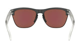 Oakley Frogskins Lite Sunglasses - Matte Black Clear/Prizm Sapphire