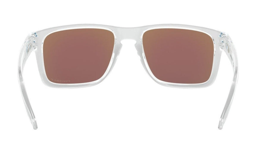 Oakley Holbrook XL Sunglasses - Polished Clear/Prizm Sapphire Polarized