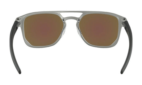Oakley Latch Alpha Sunglasses - Matte Light Gunmetal/Prizm Sapphire Polarized