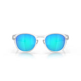 Oakley Latch Sunglasses - Matte Clear/Prizm Sapphire Polarized