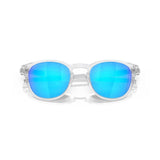 Oakley Latch Sunglasses - Matte Clear/Prizm Sapphire Polarized