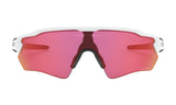 Oakley Radar EV XS Path Sunglasses - Youth Fit - Polished White/Prizm Field