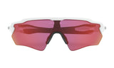 Oakley Radar EV XS Path Sunglasses - Youth Fit - Polished White/Prizm Field