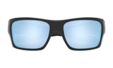 Oakley Turbine Sunglasses - Polished Black/Prizm Deep Water Polarized