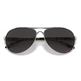 Oakley Women's Feedback Sunglasses - Polished Chrome/Prizm Grey Gradient