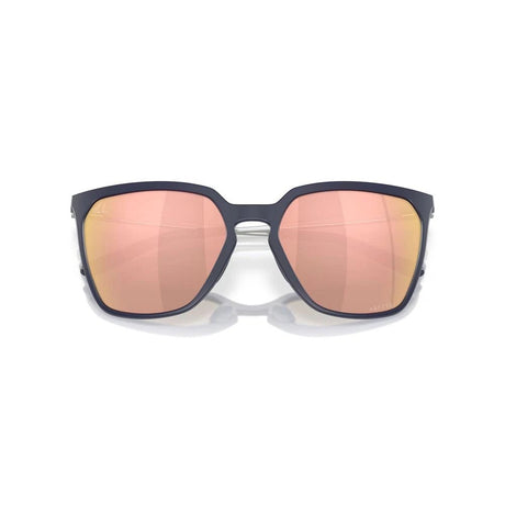 Oakley Women's Mikaela Shiffrin Signature Series Sielo SQ Sunglasses - Matte Navy/Prizm Rose Gold