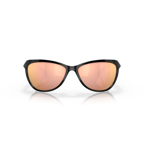 Oakley Women's Pasque - Polished Black/Prizm Rose Gold Polarized
