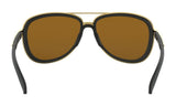 Oakley Women's Split Time Sunglasses - Soft Black/24K Iridium