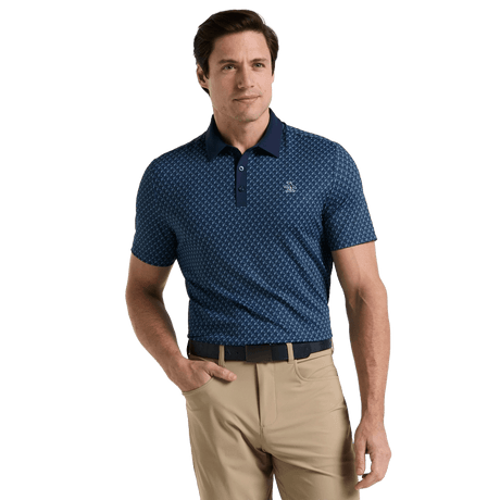 Original Penguin Pete's Tee Time Golf Polo - Black Iris