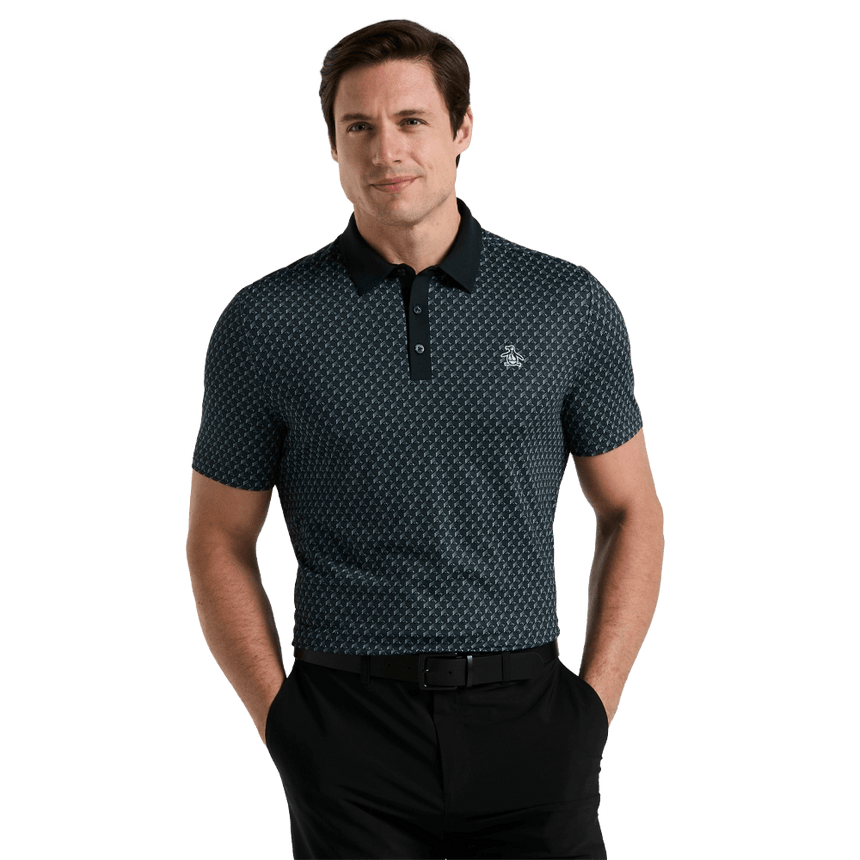 Original Penguin Pete's Tee Time Golf Polo - Caviar