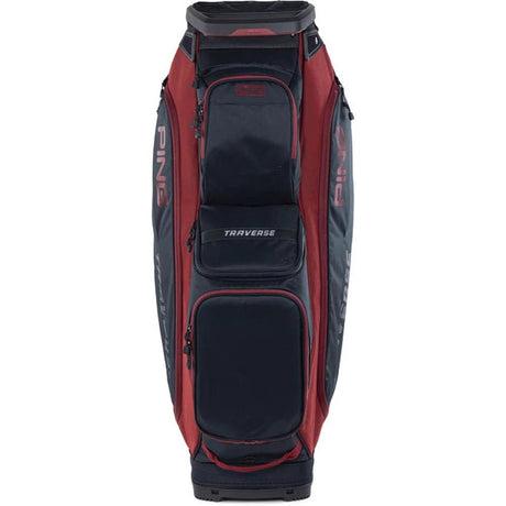 Black/Heather Red