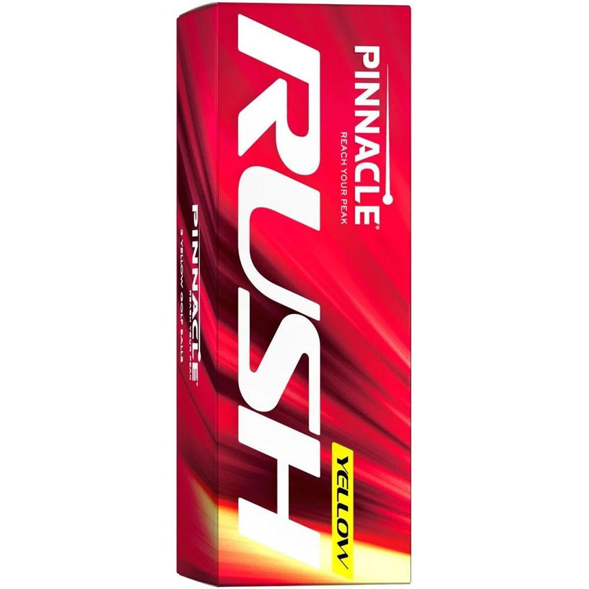 Pinnacle Rush Golf Balls - Yellow - 15 Pack