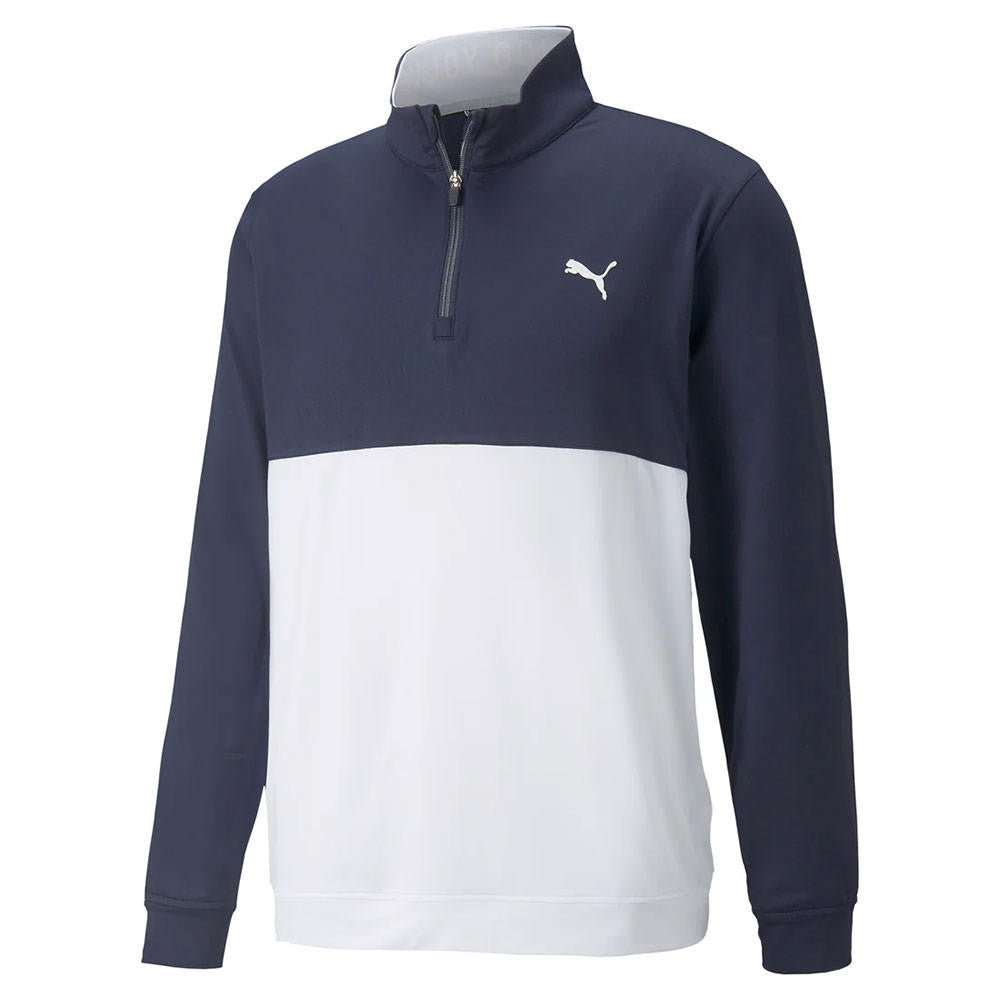 Navy Blazer White