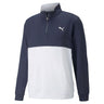 Navy Blazer White