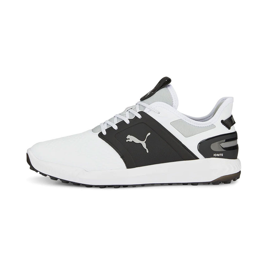 White Black Metallic Silver