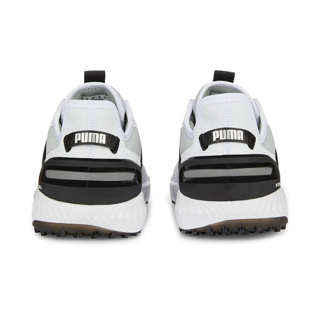 White Black Metallic Silver