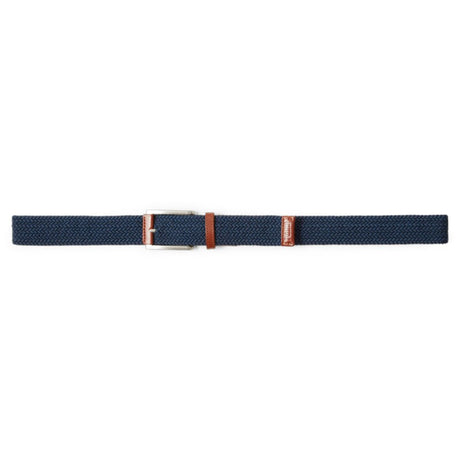Navy Blazer Leather Brown
