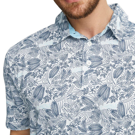 Navy Blazer Tropical Aqua