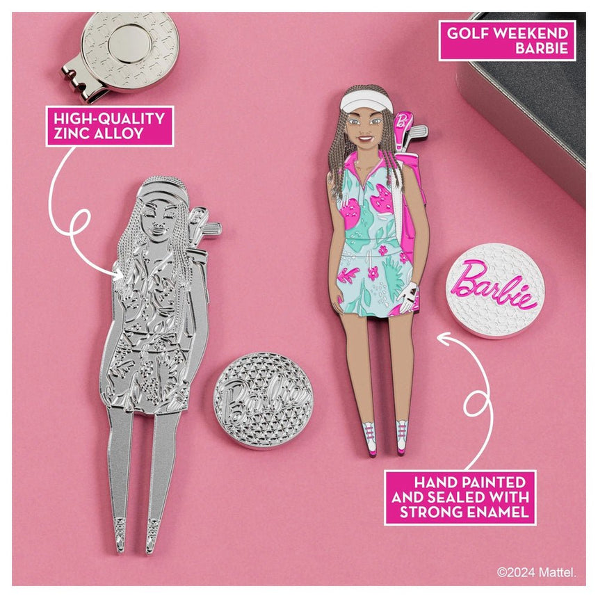 Putt Buddies Barbie Golf Weekend Divot Tool with Barbie Ball Marker
