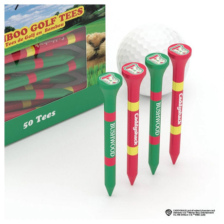 Putt Buddies Caddyshack - Bushwood Country Club Golf Tees - Pack of 50 - 2.75"