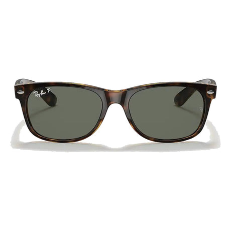 Ray-Ban New Wayfarer - Tortoise/Polarized Green Solid