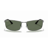 Ray-Ban RB3498 - Gunmetal/Green Classic