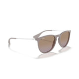 Ray-Ban Women's Erika - Dark Rubber Sand/Violet Gradient Brown