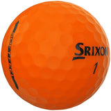 Srixon Soft Feel Brite Golf Balls - Brite Orange - 2023