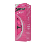 Srixon Soft Feel Lady Golf Balls - Passion Pink
